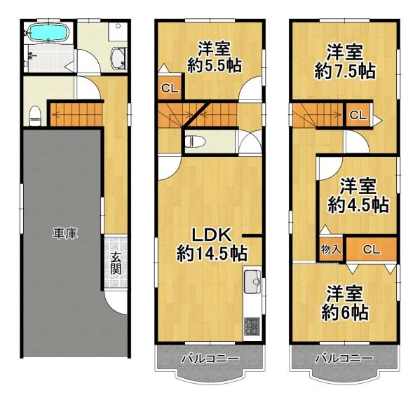 弁天３丁目中古戸建