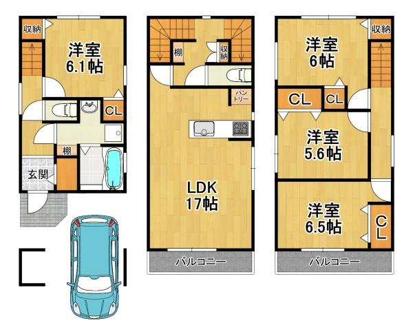 伝法2丁目新築戸建