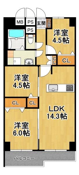 天保山第５コーポ２号棟