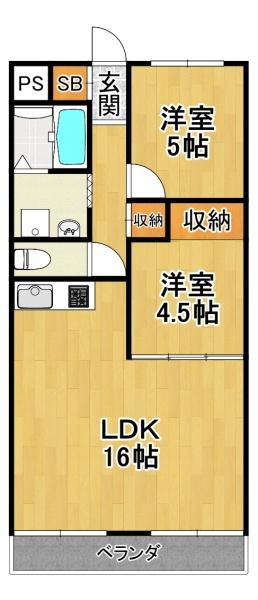 佃コーポ1号棟