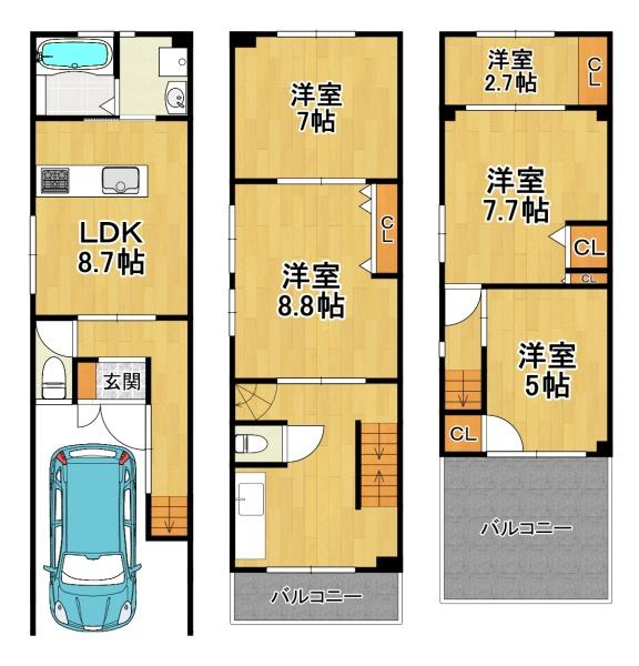 花川1丁目中古戸建