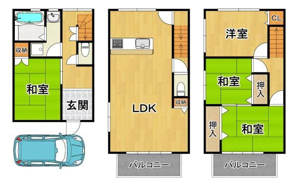 泉尾５丁目中古戸建