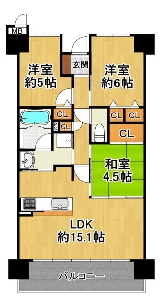 ブライトアクシス弁天町