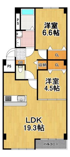 千島第２コーポ６号棟