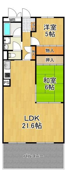 プラザ歌島Ａ棟