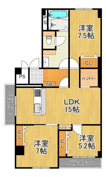 千島第２コーポ５号棟