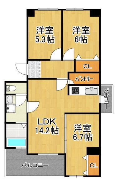 佃コーポ３号棟