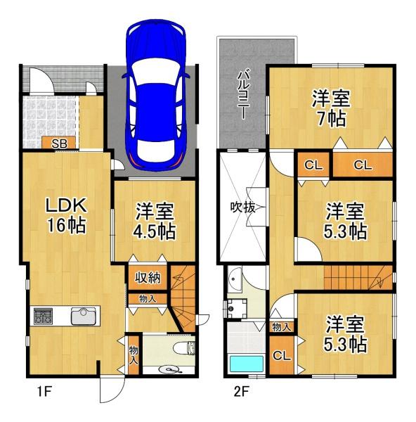 春日出北２丁目中古戸建