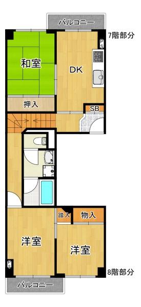 天保山第５コーポ１号棟