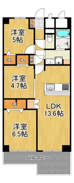 新北島コーポ３号棟
