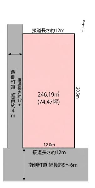 本巣郡北方町高屋の売土地
