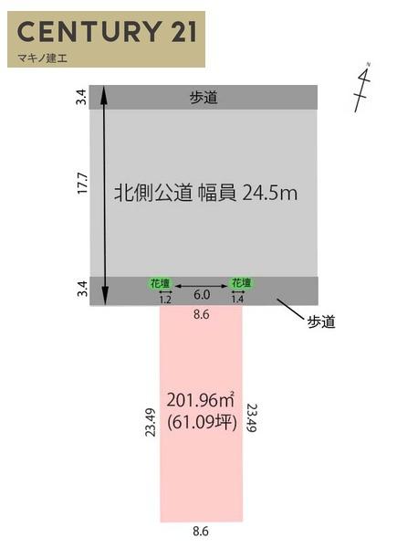 岐阜市宇佐南１丁目の土地