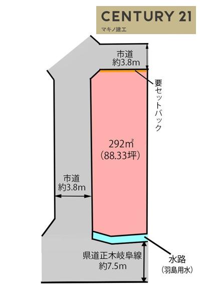 羽島市正木町須賀小松の土地