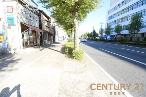 名古屋市瑞穂区苗代町の土地(前面道路含む現地写真)