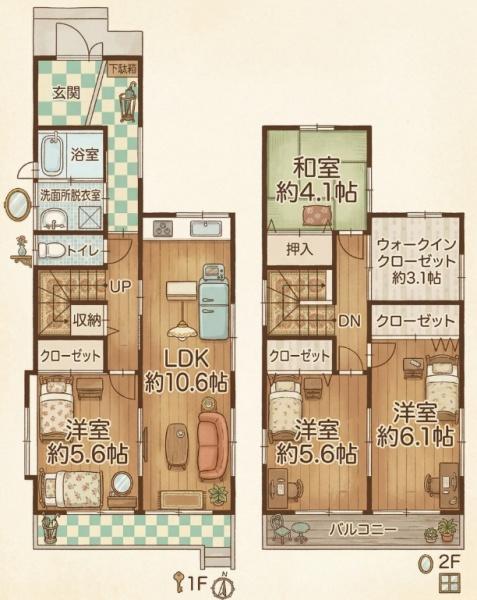 中川区法華の中古戸建て