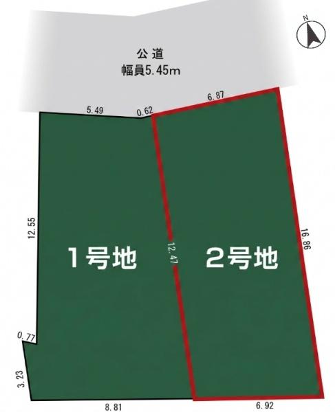 中村区日比津町の売土地　2号地