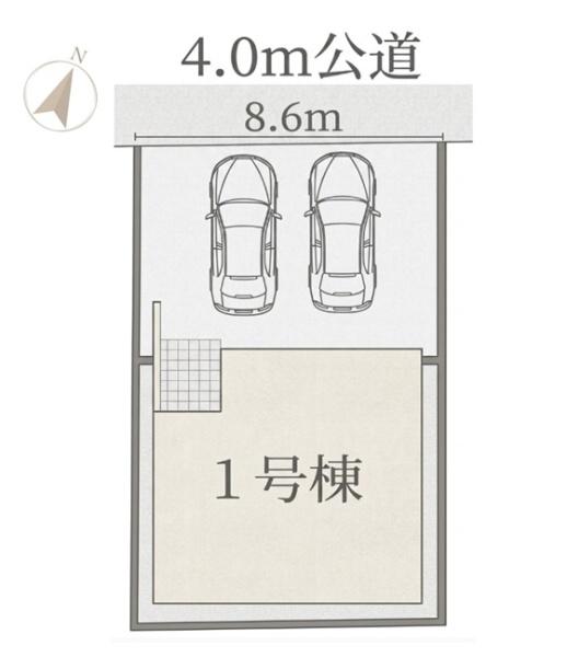 千種区東千種台の新築戸建て　1号棟