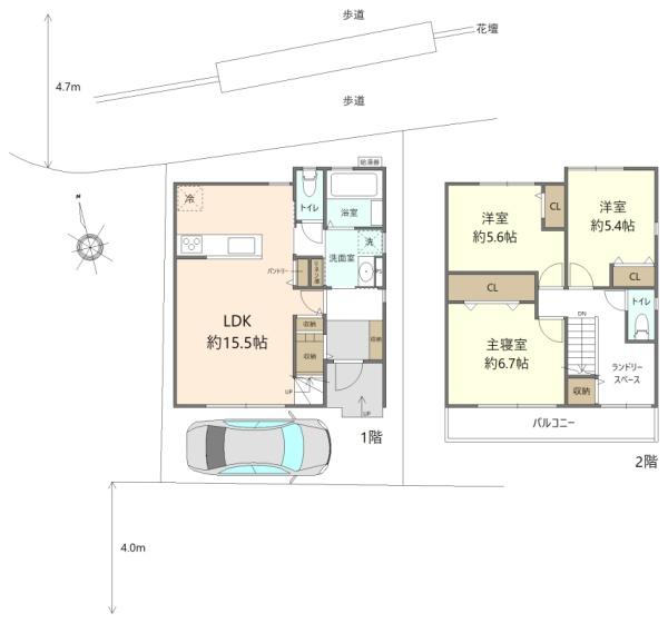 門真市上野口町の新築一戸建