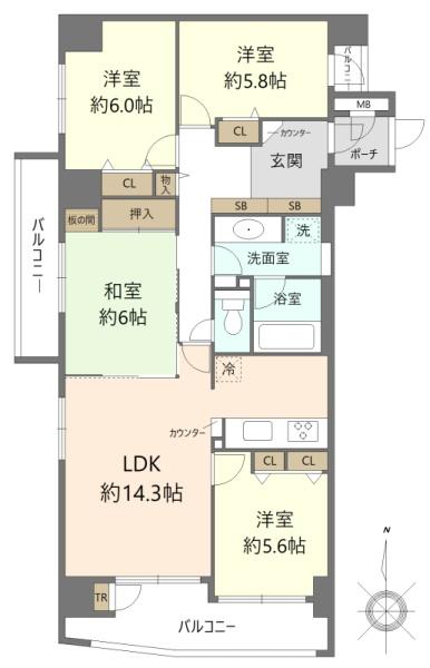 モンセーヌ住吉川公園１番館
