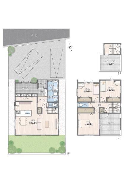 明石市魚住町錦が丘３丁目の新築一戸建