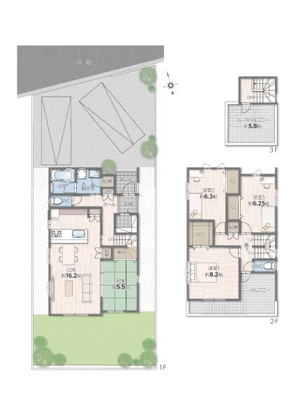 明石市魚住町錦が丘３丁目の新築一戸建