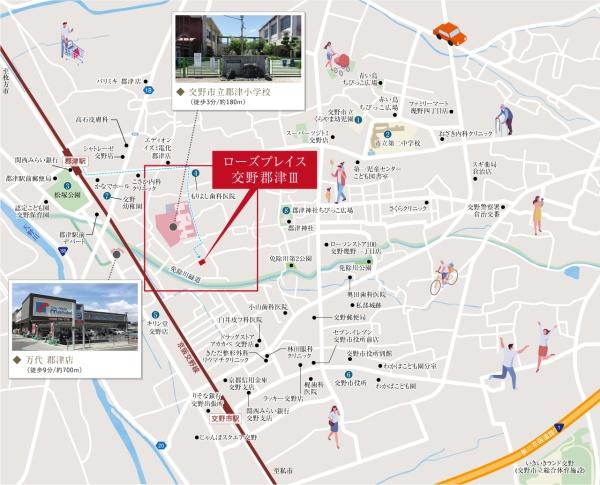 ローズプレイス交野郡津Ⅲ　7号地