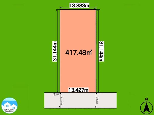 愛知県豊橋市中岩田2丁目　売土地