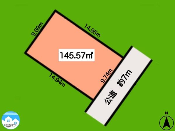 愛知県岡崎市北本郷町字神明　売土地