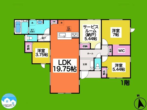西尾市一色町亥新田第3　1号棟