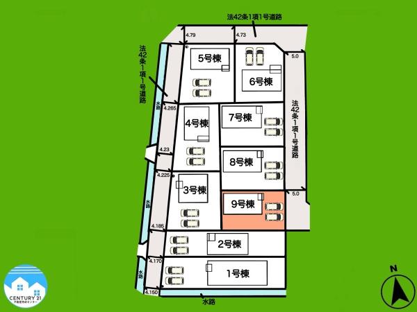 西尾市一色町松木島第6　9号棟