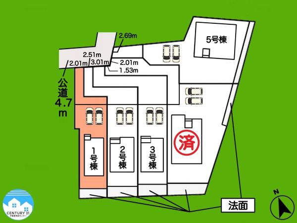 西尾第65一色町松木島　１号棟