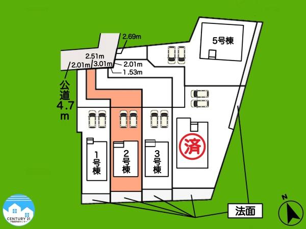 西尾第65一色町松木島　2号棟