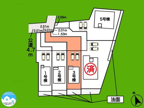 西尾第65一色町松木島　3号棟