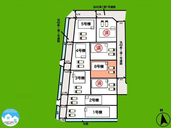 西尾市一色町松木島第6　8号棟