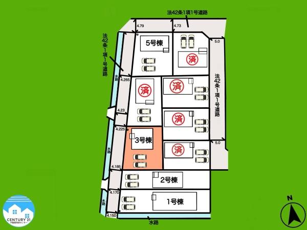 西尾市一色町松木島第6　3号棟