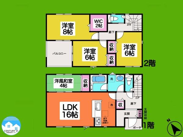 西尾市一色町松木島第6　5号棟