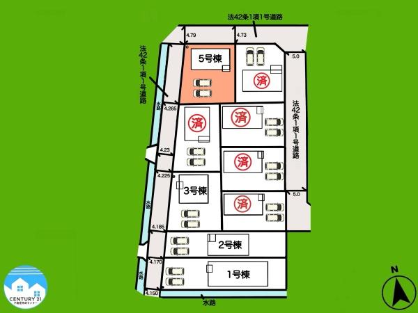 西尾市一色町松木島第6　5号棟