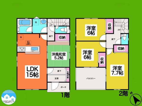西尾市一色町松木島第6　4号棟