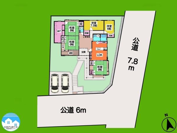 岡崎市竜美東３丁目の中古一戸建て