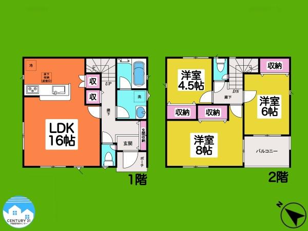 岡崎市稲熊町第122号棟
