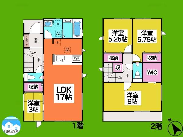 幸田町大草2期4棟1号棟