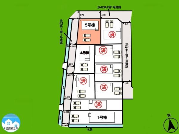 西尾市一色町松木島第6　5号棟