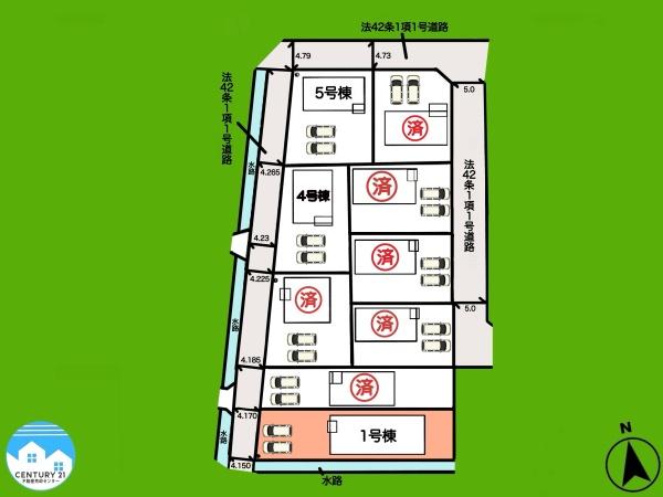 西尾市一色町松木島第6　1号棟