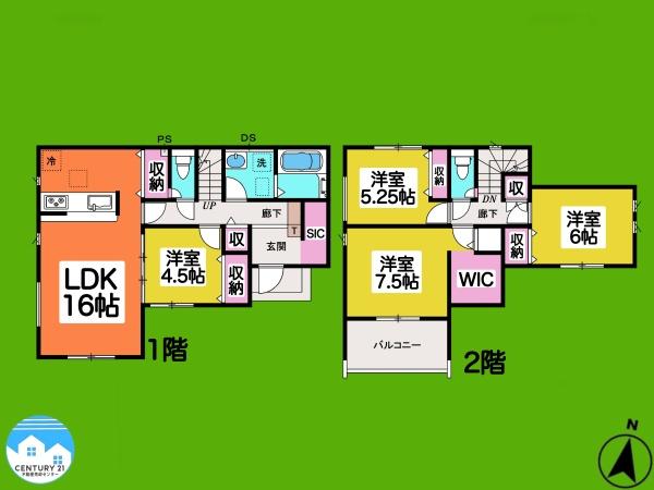 安城市姫小川町7棟4号棟