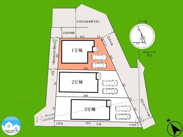 岡崎市矢作町3棟1号棟