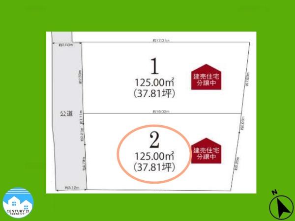 安城市古井町2No.2棟(区画図)