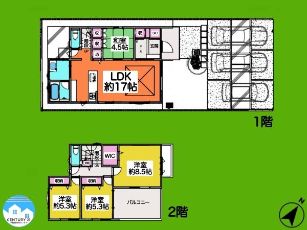 AQTERRACE　岡崎市中島町　2号棟
