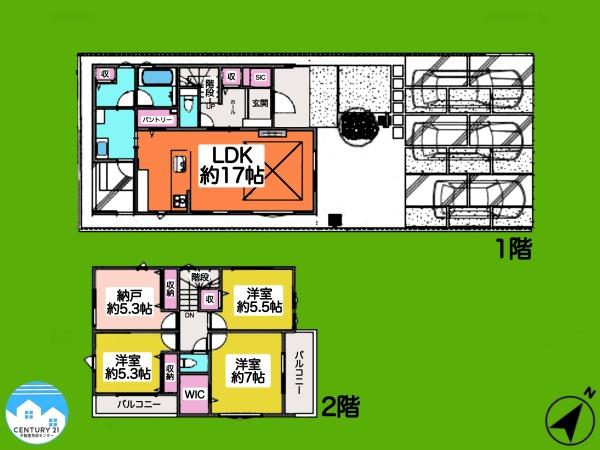 AQTERRACE　岡崎市中島町　3号棟