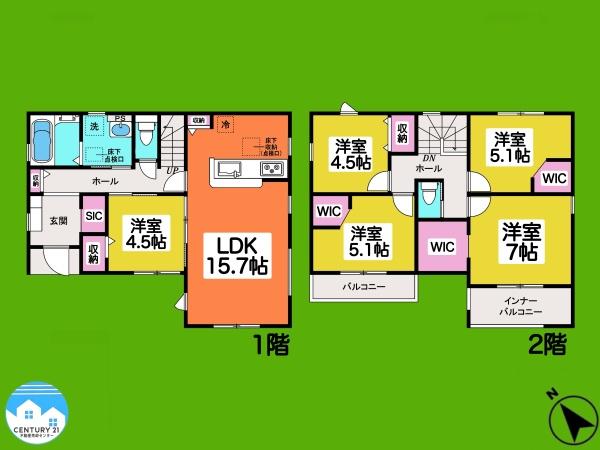 西尾市一色町野田1号棟