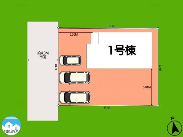 西尾一色町松木島　第１期　１号棟
